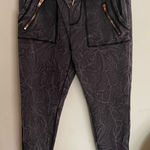 Vintage Havana  Acid Marble Gray Cuffed Jogger Sweatpants- Size Small Photo 0