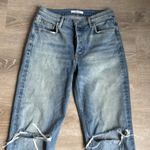 GRLFRND  Helena High-Rise Straight Crop in What Is Life Photo 5