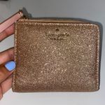 Kate Spade Mini Wallet Sparkly Rose Gold Photo 0