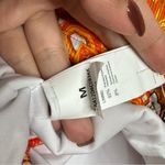 Cupshe NWT  Floral‎ V-Neck Tankini Top & Standard Bottoms Set Orange Medium Photo 9