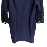 Hope & Harlow Navy Blue Bell Sleeve Dress Photo 4