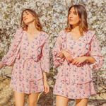 Yumi Kim West Village Mini Dress in Bloomfield Pink Size Small Photo 6