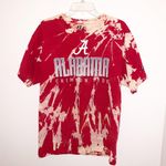 Alabama Crimson Tide Dyed Tee Red Size L Photo 0