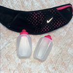 Nike Black and Pink Belt Bag with water bottles Photo 3