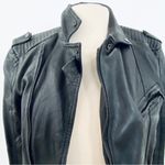 ZARA  genuine moto leather jacket Photo 3