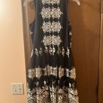 BHLDN Anthropologie Flourish Lace Sleeveless Cocktail Mini Dress in Black Photo 6