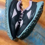 Lululemon Blissfeel Black Mink berry Pink gray Trail running Shoes size 8.5 Photo 2