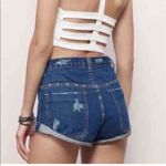 Tobi High Waisted Denim Shorts Photo 2