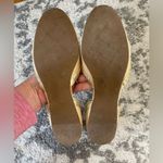 Jack Rogers Womens Contessa Flats Size 7.5 D'Orsay Woven Raffia Tan Gold Photo 5