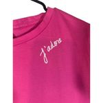 Banana Republic Pink Short Sleeve Jadore Supima Cotton T-Shirt Women Sz XL Photo 2