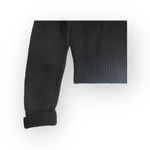 new Cruciani 𖦹 Luxury Fine Knit Zip Cardigan Sweater 𖦹 Black 𖦹 Made in Italy Photo 6