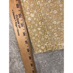 New American Eagle AE Jeans Women's‎ 2 Yellow Floral 90s Straight Boho Denim Photo 5