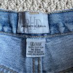 Paul Harris Y2K Vintage Style Denim High Rise Mom Shorts Light Wash Raw Hem 4 Blue Photo 1