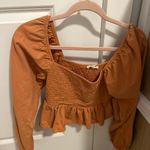 PacSun peplum long sleeve top Photo 0