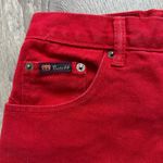 Route 66  Denim High Waist Vintage Shorts Red Size 9 / 10 Photo 2