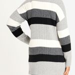 Jolie & Joy Striped Ribbed Knit Cardigan Photo 1