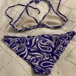 Hot Water Ladies 2 pc Bikini by  Purple White sz Large/extra Large Photo 3