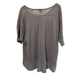 Torrid Vintage Women 3X Gray Heather Hipster Graphic Tunic Shirt Dopamine Photo 1