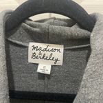 Madison & Berkeley  Gray Cowl Droopy Neck Sleeveless Top Photo 3