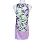 Jordan Jersey Women’s XS Tunic NWT Snakeskin Print Heatwave Pink Purple Green Photo 5