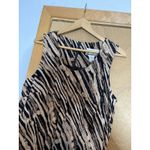 Vintage Sheri Martin Size 12 Dress Shift Sleeveless Side Slits Geometric Long Photo 5