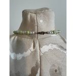 Ocean Blue Green & White Beaded Necklace Photo 3