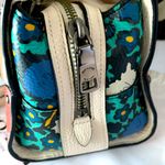 Coach  Mercer Satchel Floral Print Handbag with Red Accents Photo 6