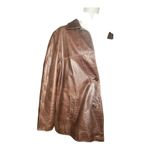 Eddie Bauer Vintage Brown  Leather Coat Photo 2