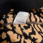 Lovers + Friends Distressed Arlington Leopard Print Turtleneck Sweater Top Photo 5