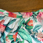 Tommy Bahama Tommy Bahama White Tropi-Calling Bandeau Womens Swimsuit Size 2 Photo 1