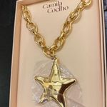 Camila Coelho Gold Chain Necklace Star Pendant NWT Brand New Photo 0