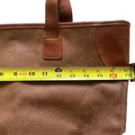 Dune London  brown suede large handbag tote shopping bag Photo 5
