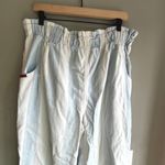 Vintage Gitano Striped High Waist Denim Pants Elastic Waistband Casual Jeans 16 Blue Photo 6