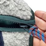 Tory Burch Sport Sherpa Fleece Colorblock Jacket Photo 13