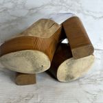 Rebecca Minkoff  Cece Platform Sandals heels in light taupe nude shoes size 8 M Photo 10