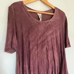 Free People  Purple Tshirt Dress Size Extra Small XS Photo 1