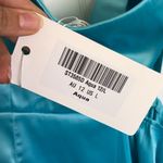 NWT Aqua Satin Strapless Mini Dress Size L Blue Size L Photo 8