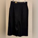 Simply Vera Vera Wang Capri Pants Women Wide Leg Size 10 Black NWT Photo 13