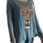 Uk2la Tiger Face Cross Ladder Back Top Photo 2