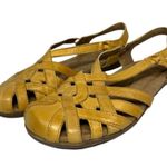 Earth Origins Shoes Womens 9M Belle Brielle Sandal Amber Slip On Yellow 2019S Photo 5
