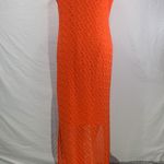 Apt. 9  Crochet Tank Floor Length Tangerine Orange Maxi Dress Size XL NWT Photo 8