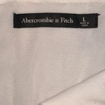 Abercrombie & Fitch  Camille Midi Slip Dress Pearl Spaghetti Strap Slit Large Photo 10