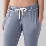 Lululemon Size 4 Serenity Jogger Pants Heathered Mod Blue Denim Photo 0