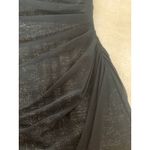 Adrianna Papell size 8 petite medium shiny metallic mini dress party guest Photo 4