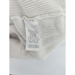 Guess  Womens White Hooded Short Sleeve Zip Up Sweater Knit Top Charm Zip Medium Photo 5