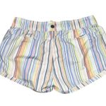 prAna Pastel Multi Stripe Mariya Beach Shorts size Small Photo 3