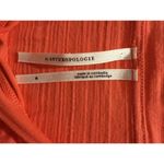 Anthropologie Deedee Short Dolman Sleeve Square Neck Lightweight Top Melon M Photo 2