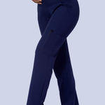 MANDALA Maternity Cargo Scrubs Navy size Small NEW Blue Photo 0