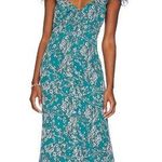 House of Harlow 1960 x REVOLVE Viana Maxi Dress in Teal Floral Multi Blue Photo 0