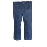 Eddie Bauer VTG Wide Leg Jeans Women’s Size 14 R Blue Denim Medium Wash Photo 1